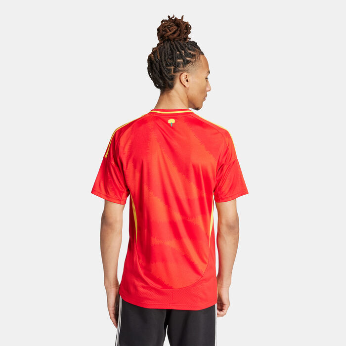 adidas Men's Spain Replica Home Football Jersey - 2024 Red adidas Men's Spain Replica Home Football Jersey - 2024 Red image number 1