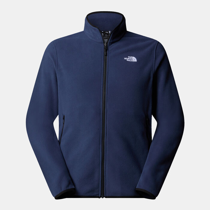 The North Face Men’s Glacier Fleece Jacket Blue The North Face Men’s Glacier Fleece Jacket Blue image number 0