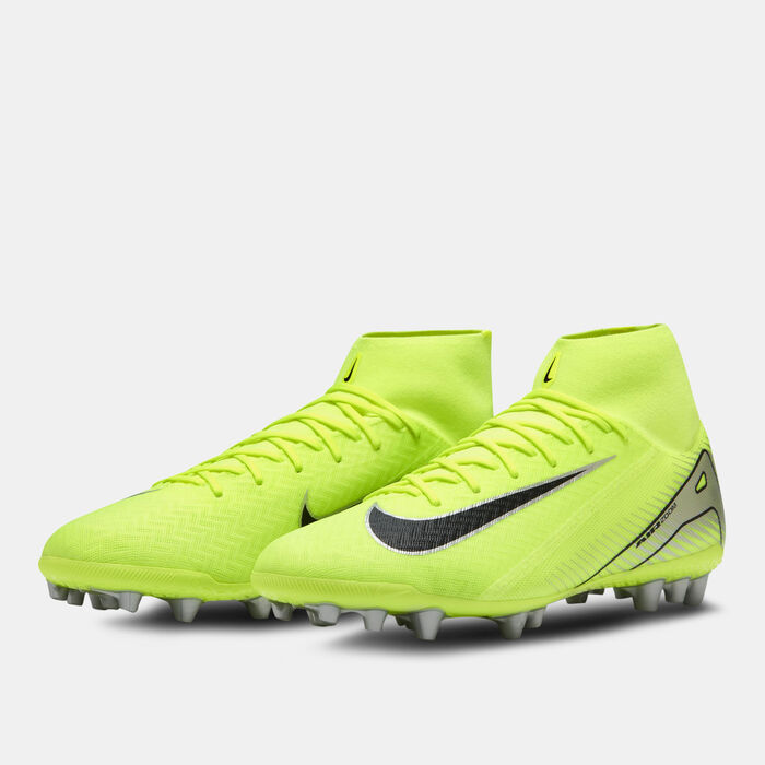 Nike Men's Mercurial Superfly 10 Academy AG Football Shoes yellow Nike Men's Mercurial Superfly 10 Academy AG Football Shoes yellow image number 1