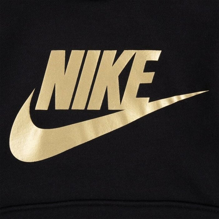 Nike Kids' Sportswear Club Hoodie Black Nike Kids' Sportswear Club Hoodie Black image number 2