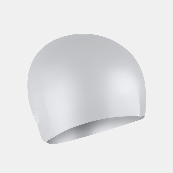 Speedo Long Hair Swimming Cap Silver Speedo Long Hair Swimming Cap Silver image number 1