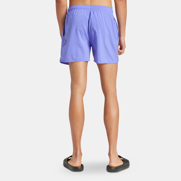 adidas Men's Water Reactive Graphic Swimming Shorts Blue adidas Men's Water Reactive Graphic Swimming Shorts Blue image number 1
