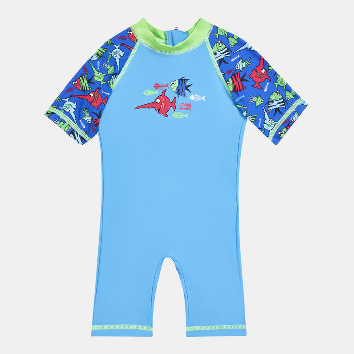 Kids' Sea Saw Sun Protection One-Piece Swimsuit Kids' Sea Saw Sun Protection One-Piece Swimsuit image number 0