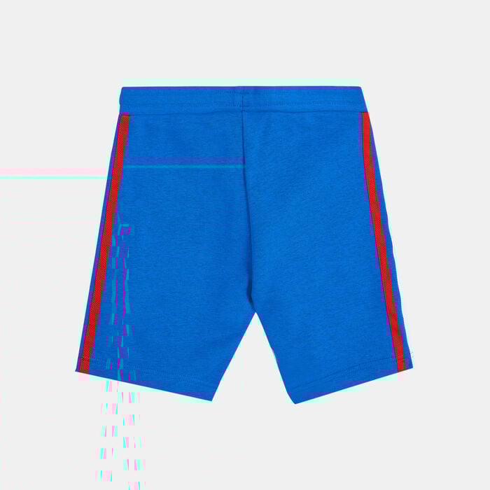 adidas Originals Kids' Adicolor Shorts Blue adidas Originals Kids' Adicolor Shorts Blue image number 1