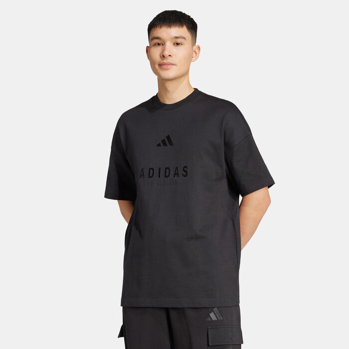 adidas Men's ALL SZN Graphics T-Shirt Black adidas Men's ALL SZN Graphics T-Shirt Black image number 0