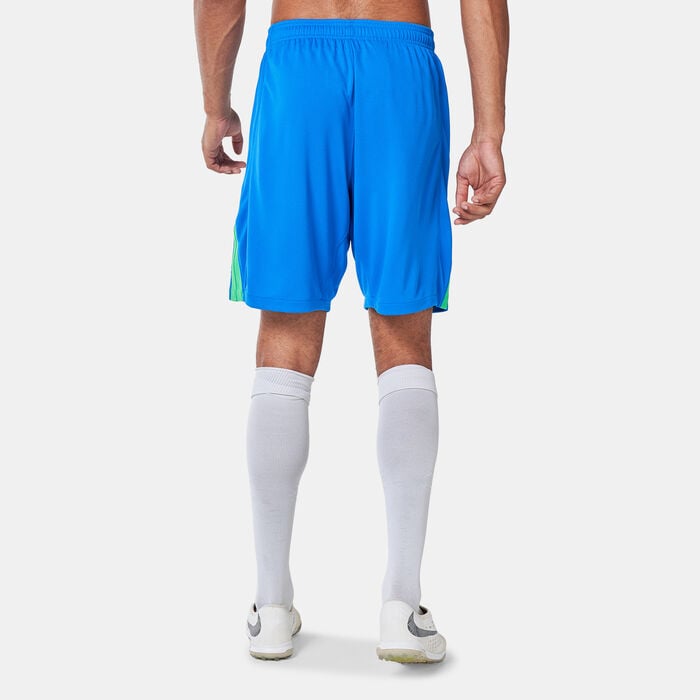 Nike Men's Brazil Dri-FIT Stadium Home Football Shorts - 2024 Blue Nike Men's Brazil Dri-FIT Stadium Home Football Shorts - 2024 Blue image number 1