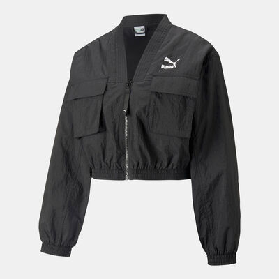 PUMA Women's Dare To Woven Jacket Black