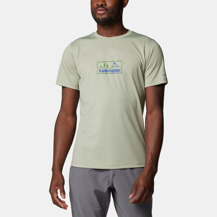 Columbia Men's Zero Rules Graphic T-Shirt Green Columbia Men's Zero Rules Graphic T-Shirt Green image number 0