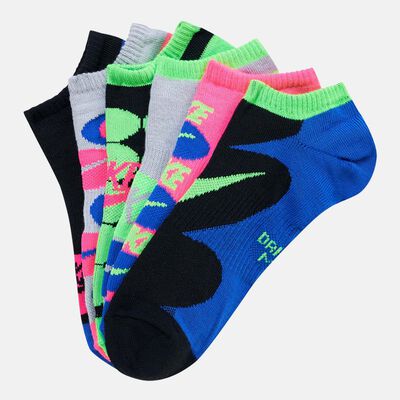 Nike Everyday Lightweight Training No-Show Socks (6 Pairs) Multi-Color