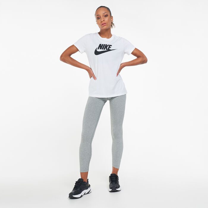 Nike Women's Sportswear Essential 7/8 Leggings Grey Nike Women's Sportswear Essential 7/8 Leggings Grey image number 2
