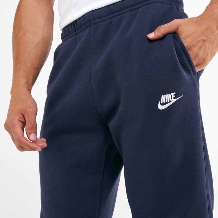 Nike Men's Sportswear Club Fleece Joggers Blue Nike Men's Sportswear Club Fleece Joggers Blue image number 3