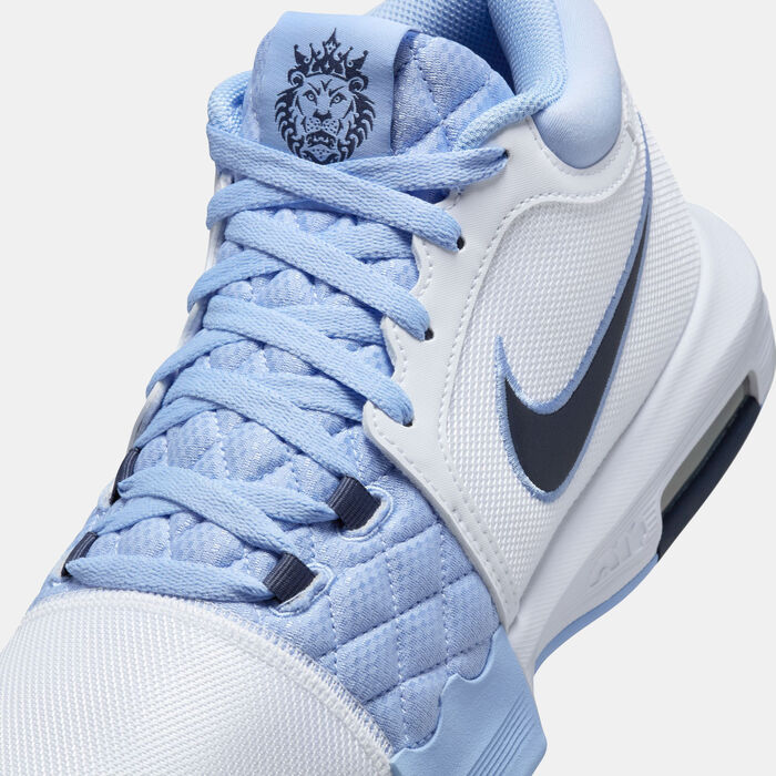 Nike Men's LeBron Witness VIII Basketball Shoes Blue image number 6