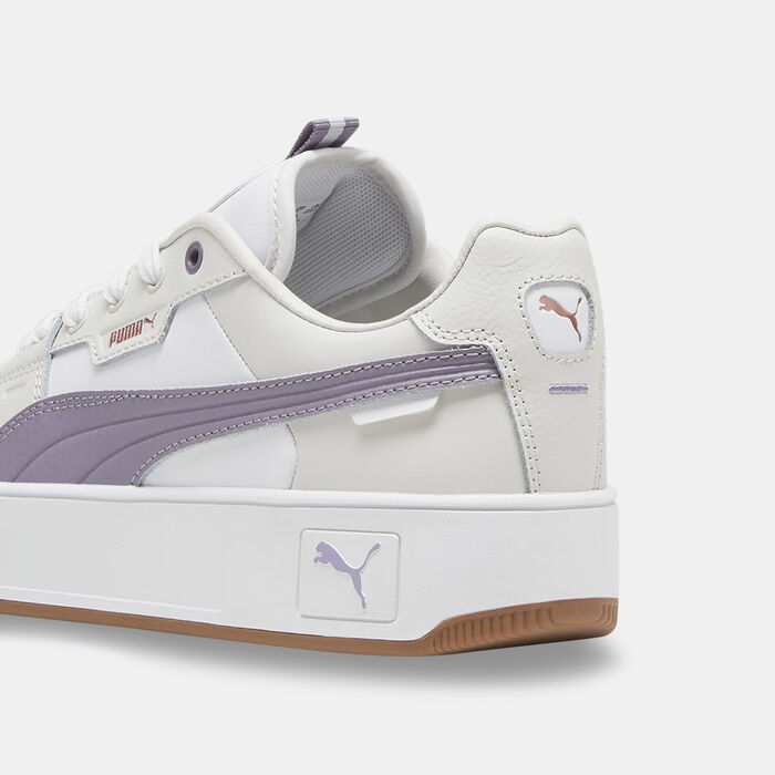 PUMA Women's Carina Street Lux Shoes White PUMA Women's Carina Street Lux Shoes White image number 5
