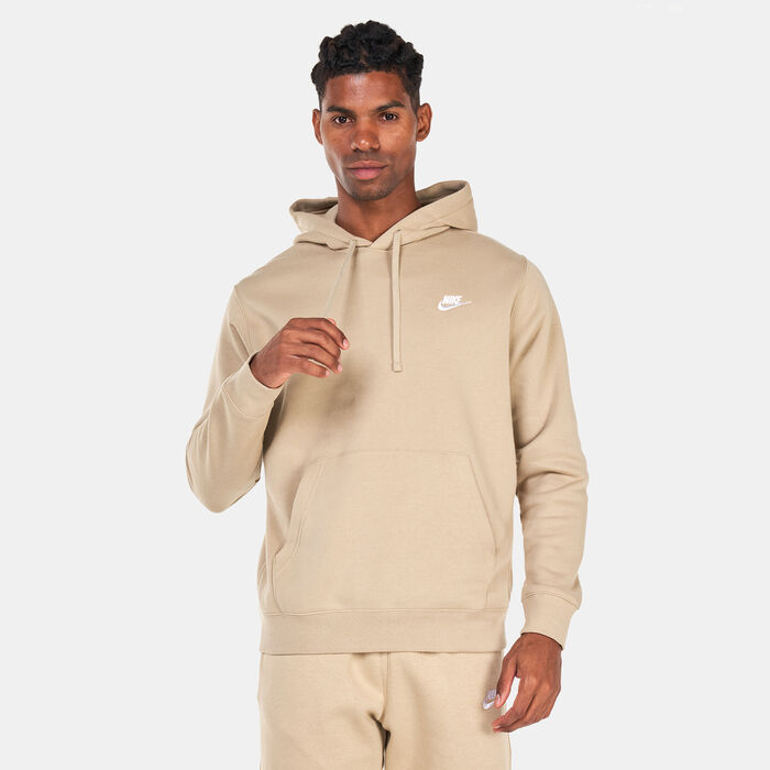 Nike Men's Sportswear Club Hoodie Brown Nike Men's Sportswear Club Hoodie Brown image number 0