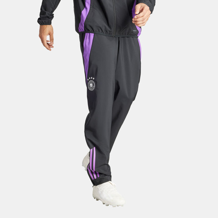 adidas Men's Germany Tiro 24 Competition Presentation Football Track Pants Black image number 0