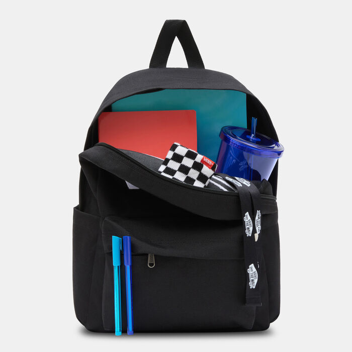 Vans Old Skool Grom Backpack Black Vans Old Skool Grom Backpack Black image number 3
