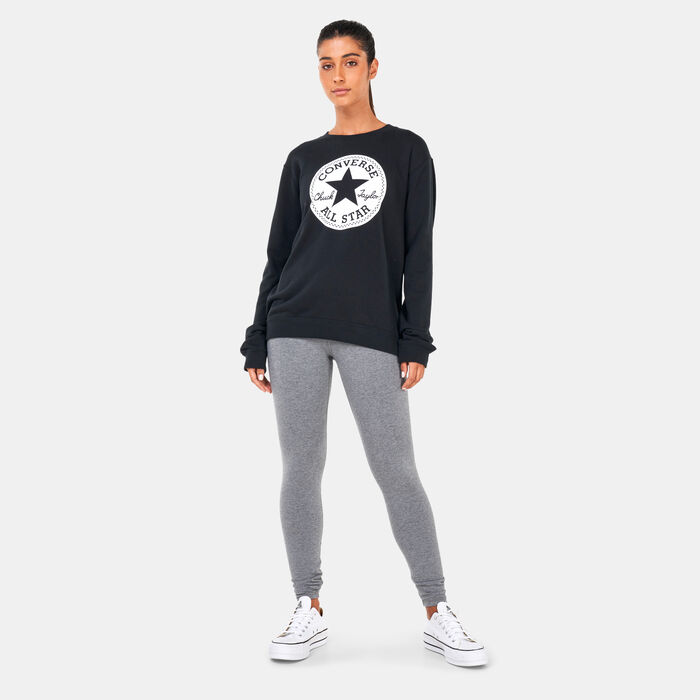 Converse Classic Crew Sweatshirt Black image number 3