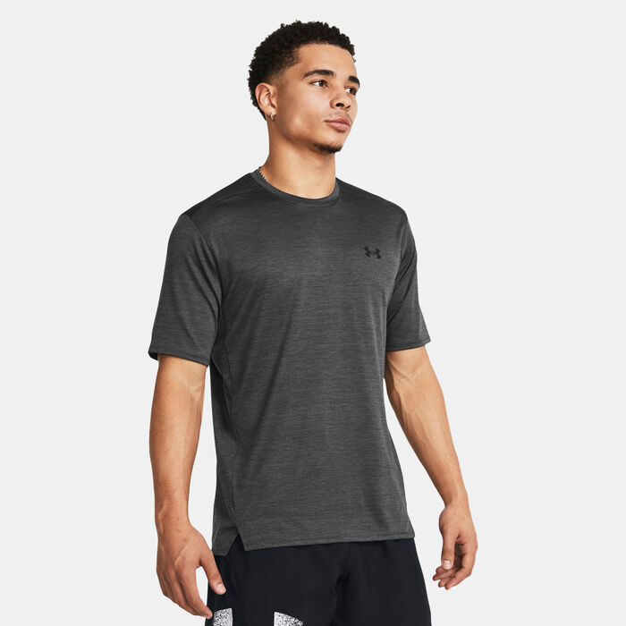 Under Armour Men's UA Tech Vent Training T-Shirt Grey Under Armour Men's UA Tech Vent Training T-Shirt Grey image number 0