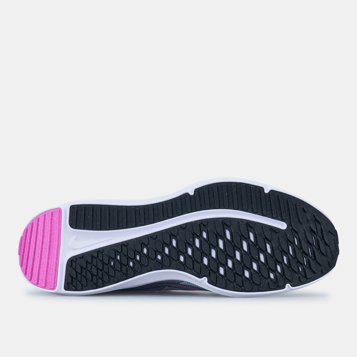 Nike Women's Downshifter 12 Road Running Shoe Grey image number 3