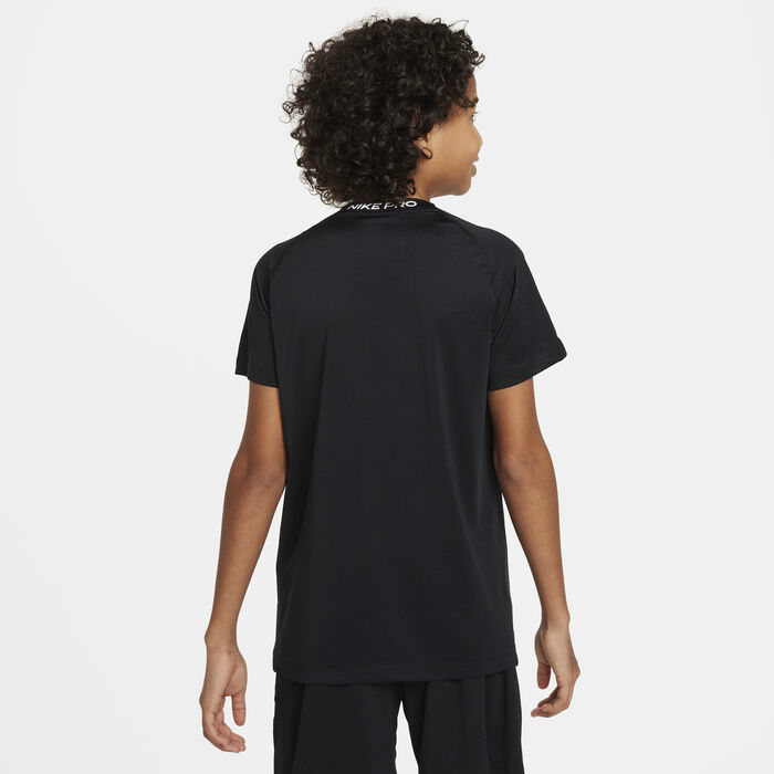 Nike Kids' Pro Dri-FIT Top Black Nike Kids' Pro Dri-FIT Top Black image number 1
