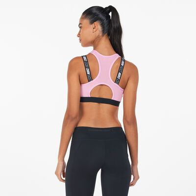 Nike Training Victory Compression HBR sports bra with large logo