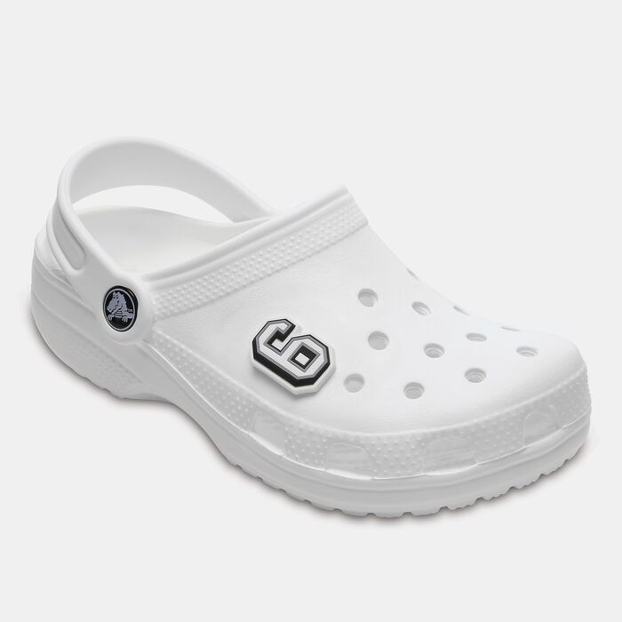 Crocs Number 6 Shoe Charm Multi-Color Crocs Number 6 Shoe Charm Multi-Color image number 1