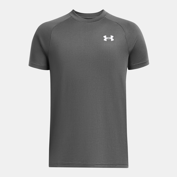 Under Armour Kids' UA Tech™ 2.0 Training T-Shirt (Older Kids) Grey Under Armour Kids' UA Tech™ 2.0 Training T-Shirt (Older Kids) Grey image number 0