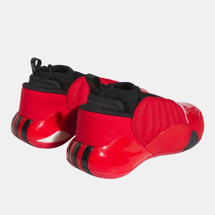 adidas Men's Harden Volume 7 Shoe Red adidas Men's Harden Volume 7 Shoe Red image number 2