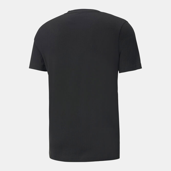 PUMA Men's Mercedes-AMG Petronas Motorsport F1 Essentials Logo T-Shirt Black PUMA Men's Mercedes-AMG Petronas Motorsport F1 Essentials Logo T-Shirt Black image number 1