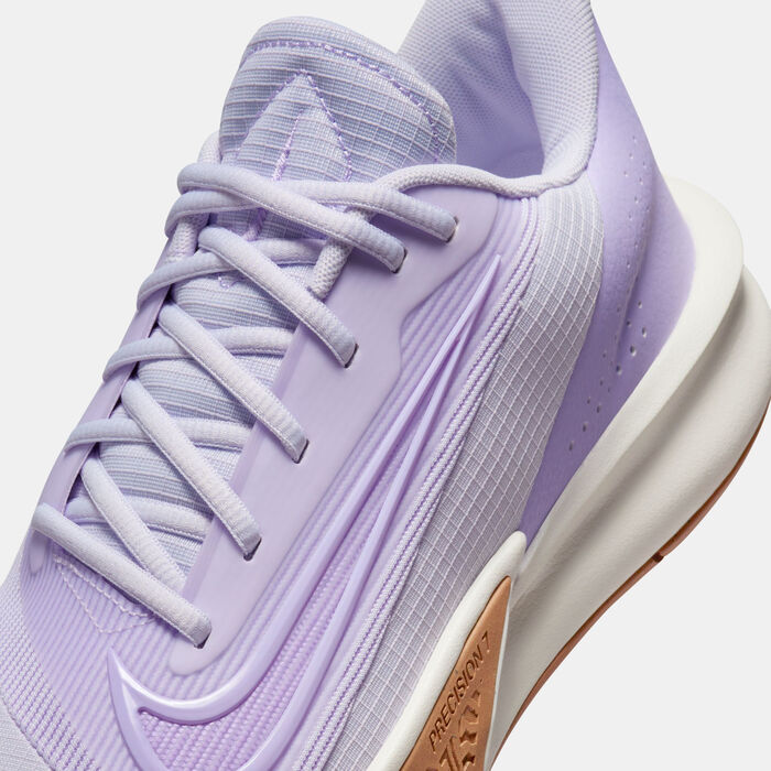 Nike Men's Precision 7 Basketball Shoes Purple Nike Men's Precision 7 Basketball Shoes Purple image number 4