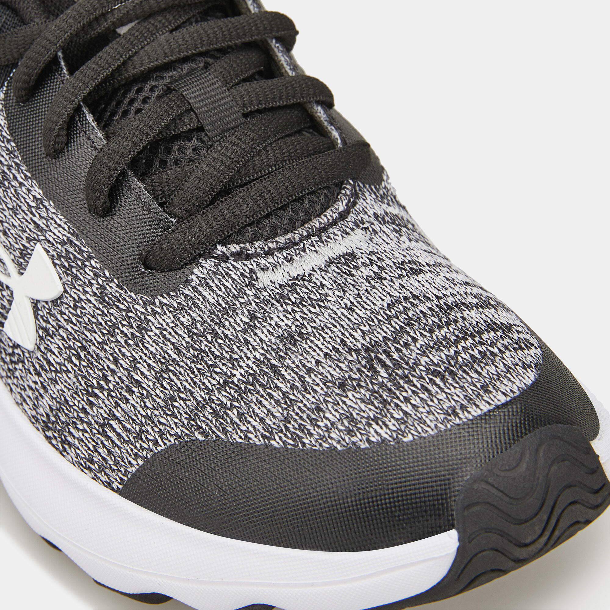 Shop Under Armour Kids' Charged Revitalize Shoe Black Online