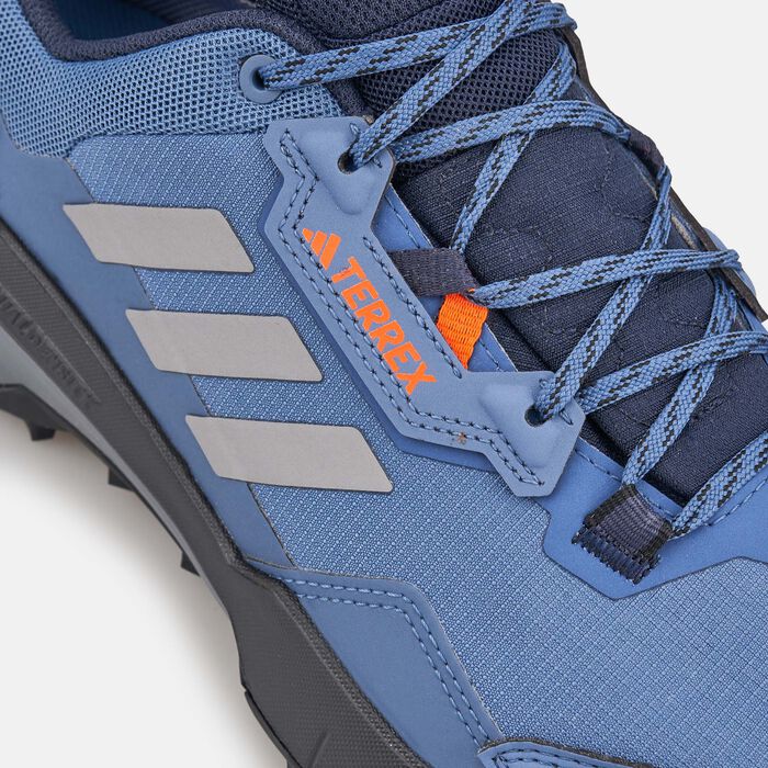 adidas Men's Terrex AX4 GORE-TEX Hiking Shoe Blue adidas Men's Terrex AX4 GORE-TEX Hiking Shoe Blue image number 4
