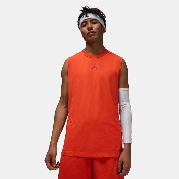 Jordan Men's Sport Dri-FIT Top Orange image number 0