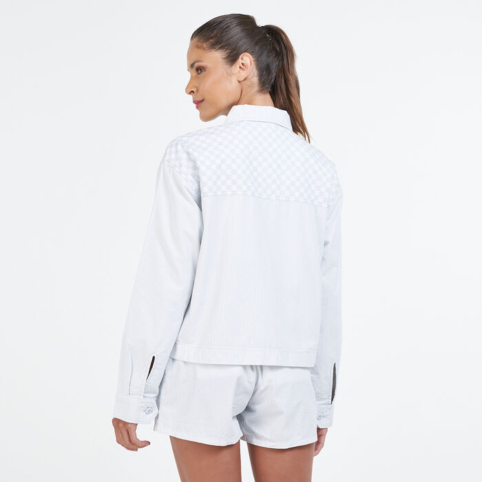 Vans Women's How To Duffy Jacket Blue Vans Women's How To Duffy Jacket Blue image number 1