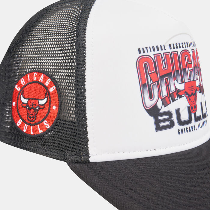 New Era Men's NBA Chicago Bulls Team Colour Trucker Cap Black New Era Men's NBA Chicago Bulls Team Colour Trucker Cap Black image number 2
