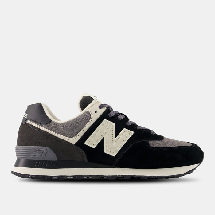 New Balance Men's 574 Shoes Black New Balance Men's 574 Shoes Black image number 0