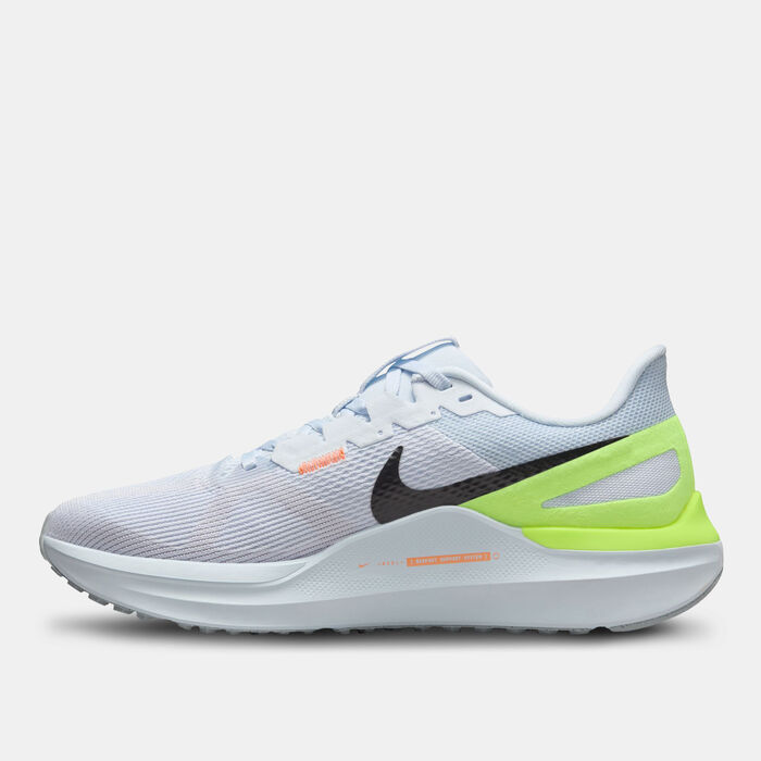 Nike Women's Air Zoom Structure 25 Shoe Blue image number 2