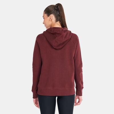 Under Armour Women's UA Rival Fleece Logo Hoodie Red Under Armour Women's UA Rival Fleece Logo Hoodie Red