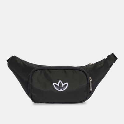 adidas Originals Premium Essentials Waist Bag Black adidas Originals Premium Essentials Waist Bag Black