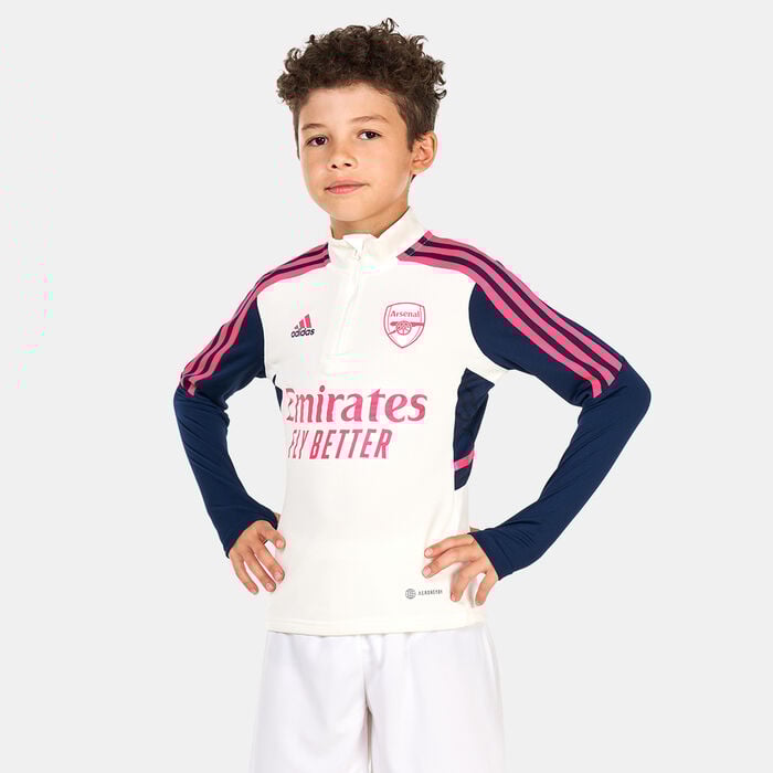 adidas Kids' Arsenal Condivo 22 Training Top White adidas Kids' Arsenal Condivo 22 Training Top White image number 0