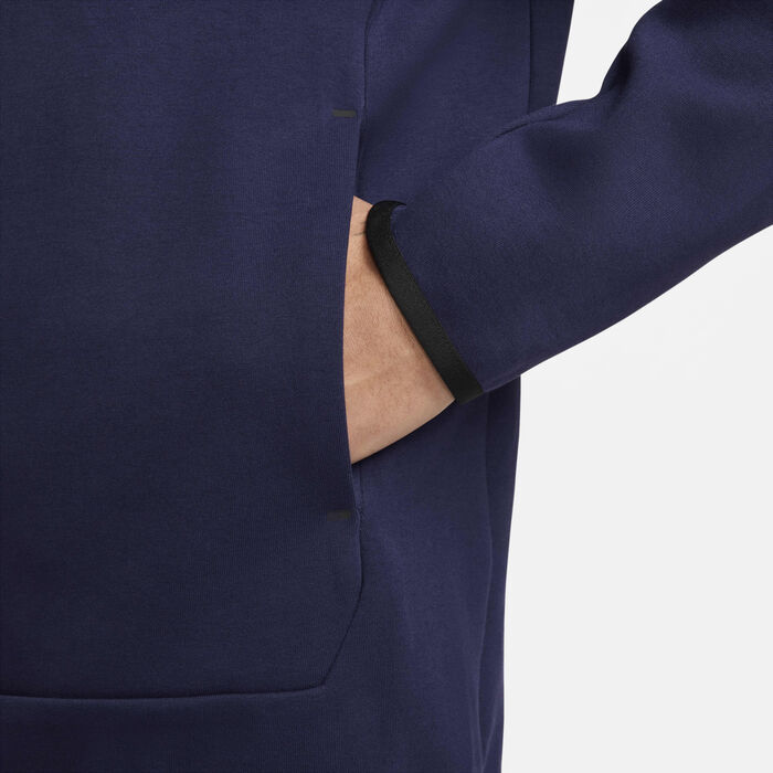 Nike Men's Football England Tech Fleece Windrunner Full-Zip Hoodie Blue Nike Men's Football England Tech Fleece Windrunner Full-Zip Hoodie Blue image number 7