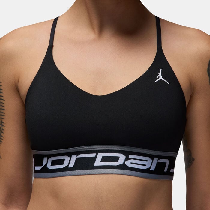 Jordan Women's Sport Indy Dri-FIT Light-Support Training Sports Bra Black Jordan Women's Sport Indy Dri-FIT Light-Support Training Sports Bra Black image number 4