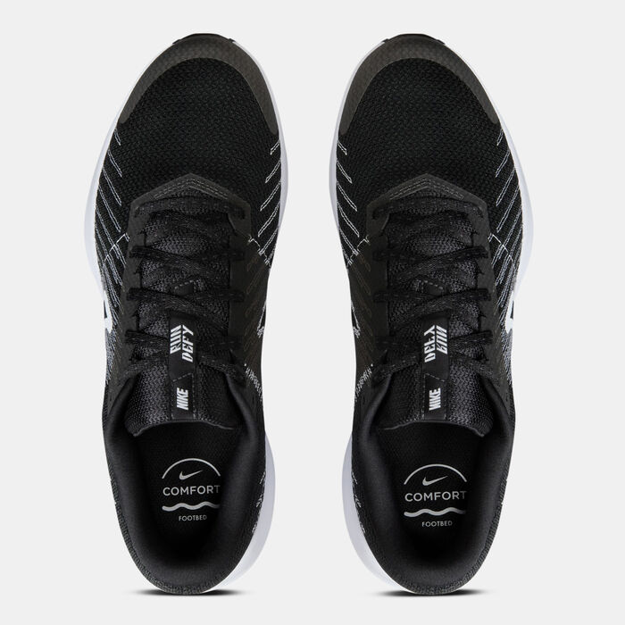 Nike Men's Run Defy Road Running Shoes Black image number 9