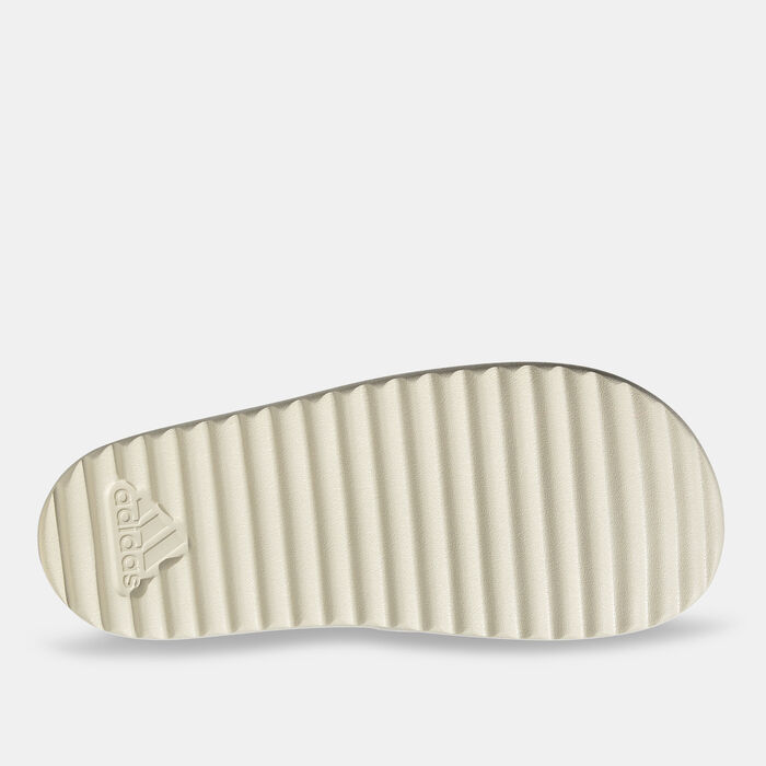 adidas Women's Adilette Platform Slides Beige image number 3
