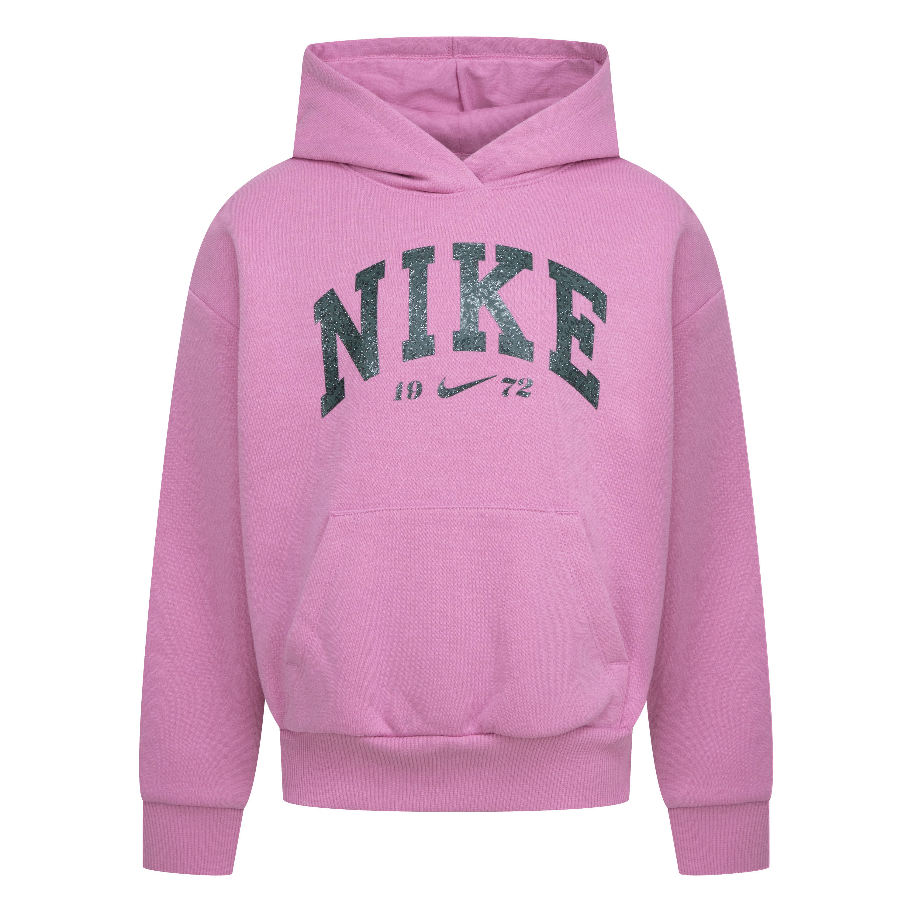 Kids Swoosh Spirit Fleece Hoodie Pink Nike in KSA SSS