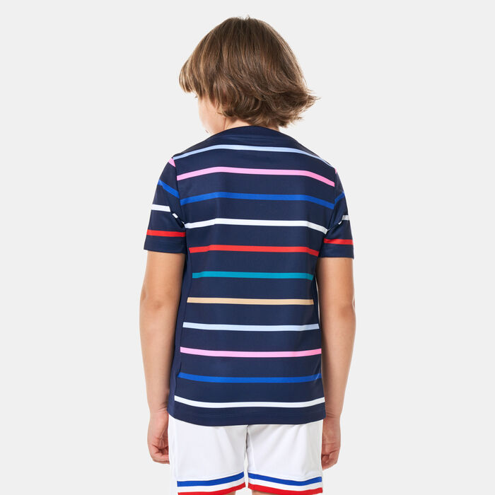 Nike Kids' FFF (France) Academy Pro Dri-FIT Pre-Match Home Football Blue image number 3