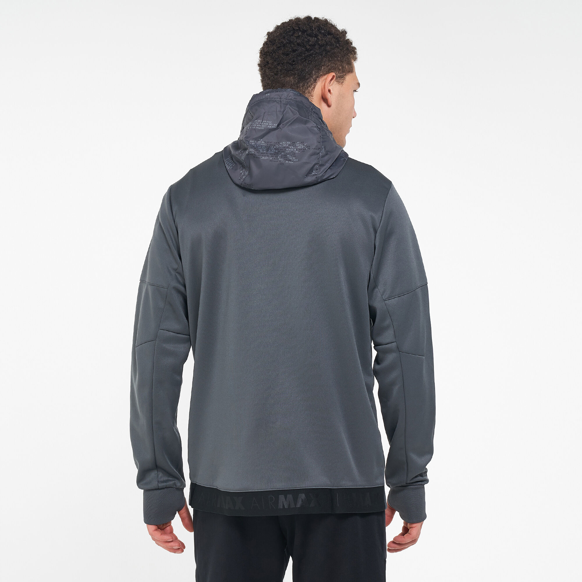 Buy Nike Men s Air Max Half Zip Hoodie Black in KSA SSS