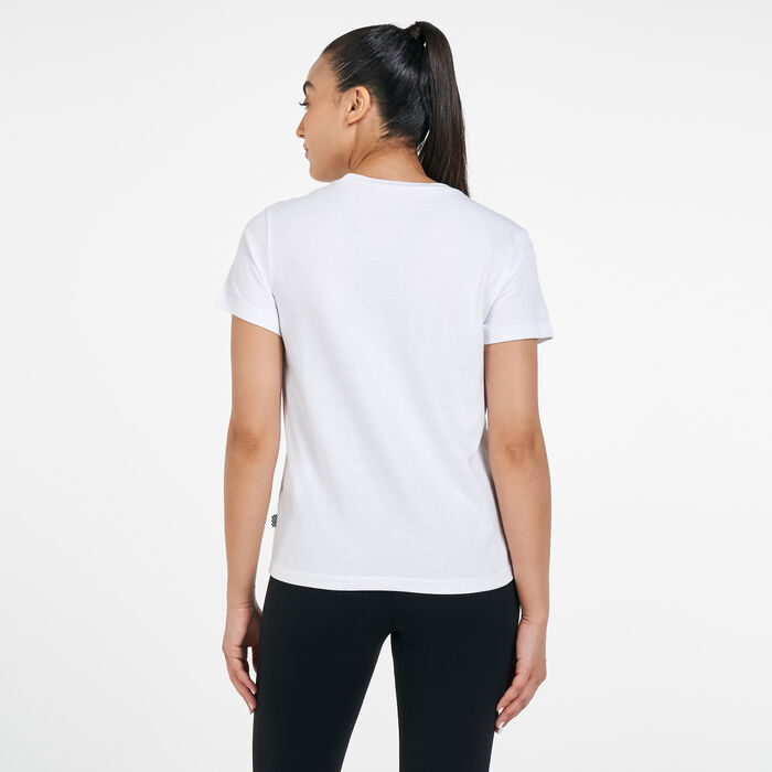 Vans Women's Flying V Crew T-Shirt White Vans Women's Flying V Crew T-Shirt White image number 1