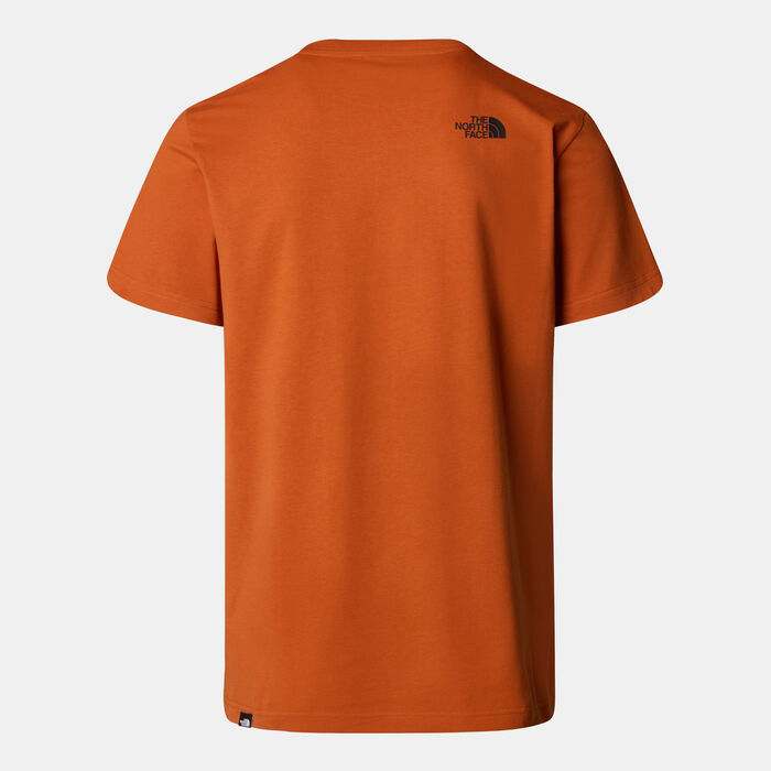 The North Face Men's Simple Dome T-Shirt Brown The North Face Men's Simple Dome T-Shirt Brown image number 1