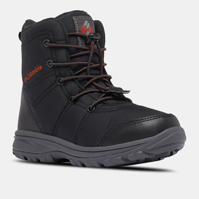 Columbia Kids' Fairbanks Omni-Heat Boots Black Columbia Kids' Fairbanks Omni-Heat Boots Black image number 1